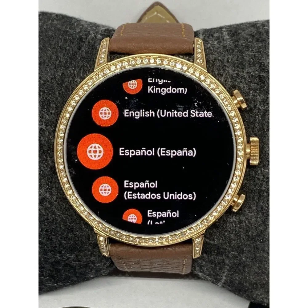 Fossil Gen 4 Authentic Digital Dial Smart Watch Custom Band FTW6011 LT451